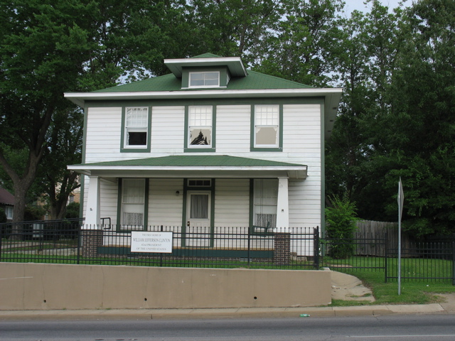 The first home of Bill Clinton