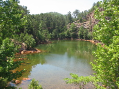 A lake near Little Rock