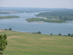 Beautiful lakes of Arkansas