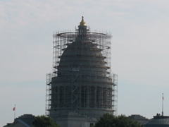 Arkansas Capitol Dome, under Construction