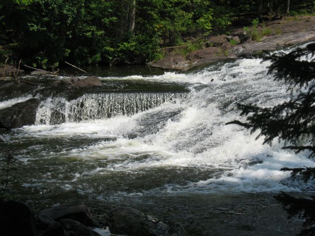 A small part of the falls