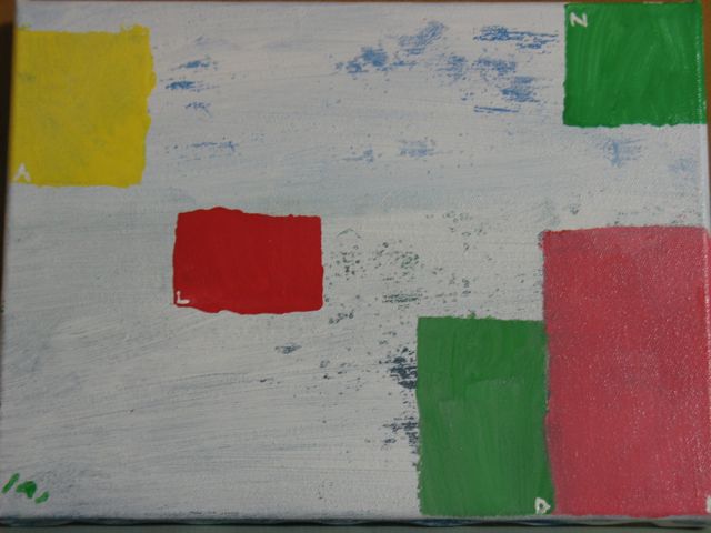 My modern art masterpiece, closeup