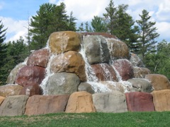 Waterfall at Wilderness Mini Golf