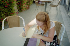 Ruth Writes a Plane Letter to Joelle
