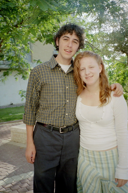 Nathan and Ruth before Shabbat