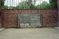 Execution Wall at Auschwitz