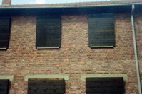Block 11 Windows at Auschwitz