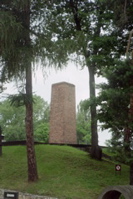 Chimney of Auschwitz Crematorium