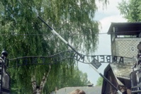 Auschwitz Entrance from Behind