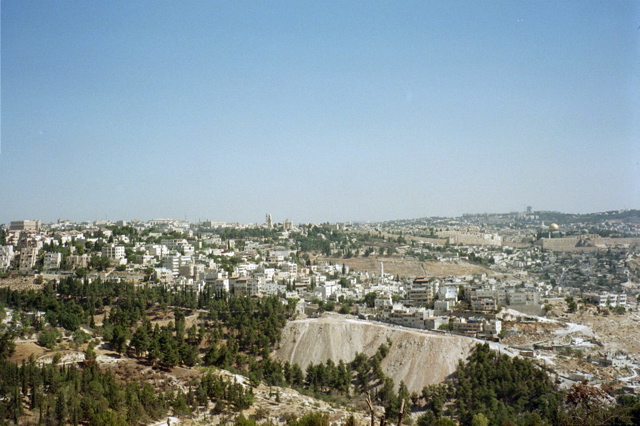 Overlook of Gilo from Ramat Rahel