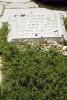 Grave of Hannah Senecz