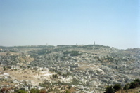 Outlook over Jerusalem from Ramat Rahel