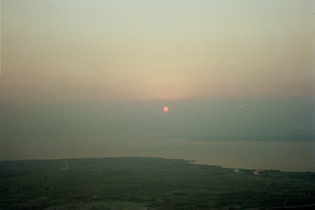 Sunrise on Massada