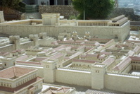 Holyland Model - Rich Jerusalem and the Western Retaining Wall