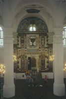 Ark and Columns of Nozyc Synagogue