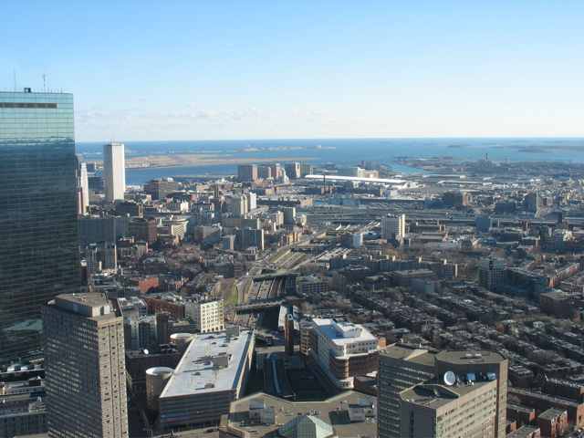 Boston from the Prudential Tower