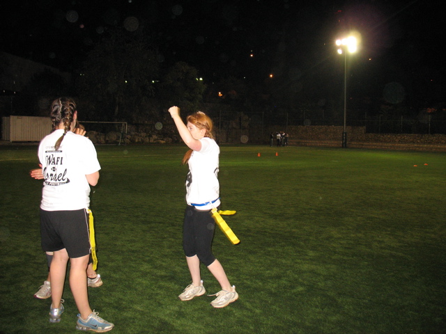 Celebration after a touchdown