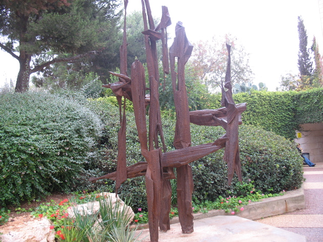 A very cool sculpture that we passed three times