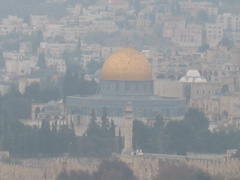 The Dome of the Rock, from Har HaTzofim