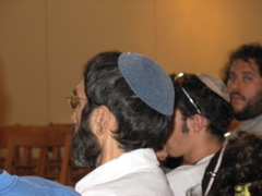 Close-up of sleeping Shmuel