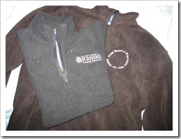 My current two fleeces. Admire them while you still have the chance.