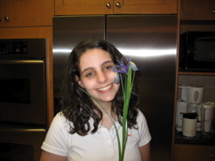 Shosh and an Iris