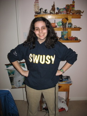 Shosh's sweatshirt display: IV