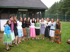 Rachel, Rachel, Moran, Suzanne, Shoshana, Shira, Yael, Abby, Katie, Susy, Lauren, Nomi