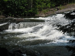 A small part of the falls