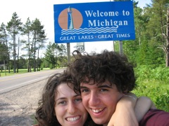 Linda and I in Michigan