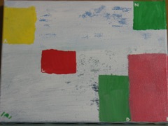 My modern art masterpiece, closeup