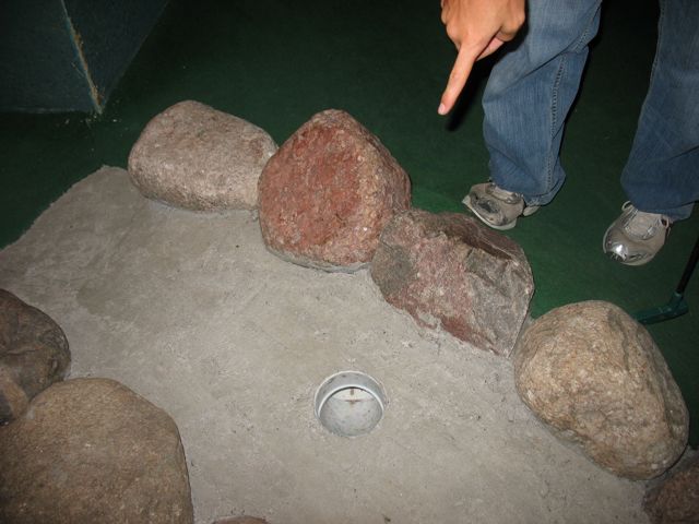What an unrealistic hole.