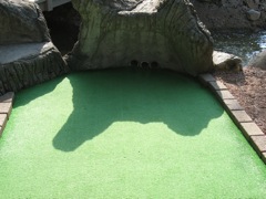 S hole 11, the back