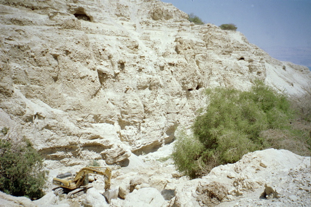 Construction at Ein Gedi