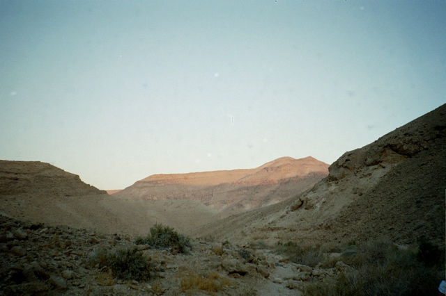 Sunrise on Nahal Gov