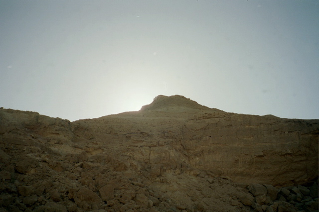 Sunrise at Nahal Gov