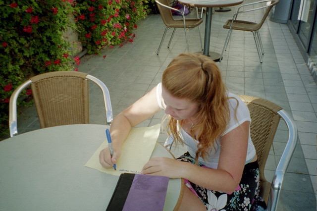 Ruth Writes a Plane Letter to Joelle