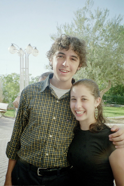 Nathan and Penina before Shabbat