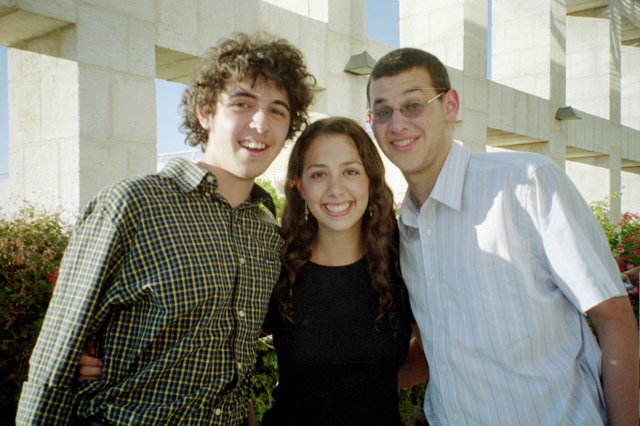 Nathan, Ilana, and Josh