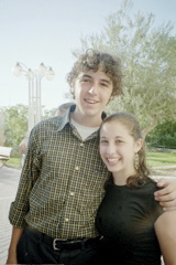 Nathan and Penina before Shabbat
