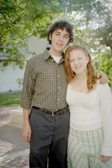 Nathan and Ruth before Shabbat