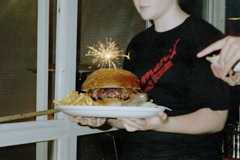 The Sumoburger - 1 Kilo [2.2 Pounds] of Beef