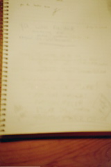 My Page in Book 7, reads "Je Suis Le Maire! I am the Mayor! Nathan Miller, Etgar '05" [Plus more - Picture didn't come out perfectly...]