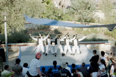 Some Crazy Guy with four 'Clones' attached to him