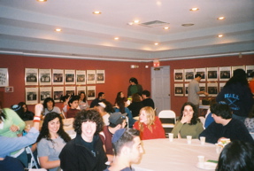 Room Shot: (At Table) Helen, Jody, Justin, Simian, Jen, Shosh, Jacob