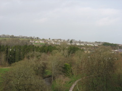 The town of Blarney, from Blarney Castle