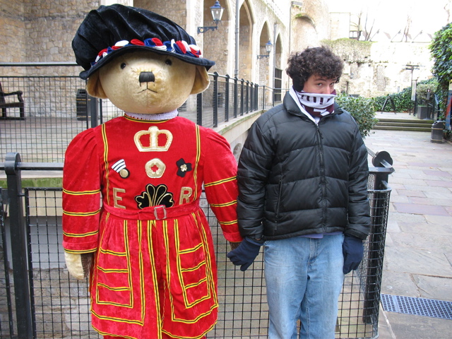 Daniel and Paddington Bear