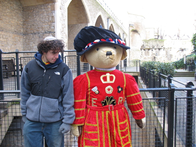 Nathan and Paddington Bear