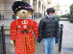 Daniel and Paddington Bear