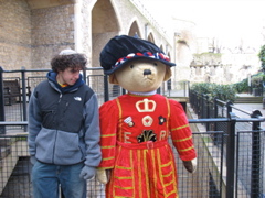 Nathan and Paddington Bear